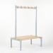 Double Sided Cloakroombench - W 1200 mm 430795
