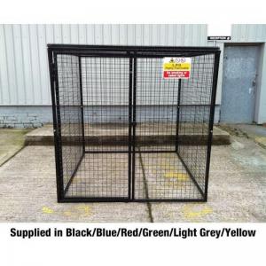 Defender Cage H1800 X W1800 X D1800, Powder Coated Red 430828