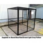 Defender Cageh 1880 X W 2000 X D 2000 - Powder Coated Red 430829