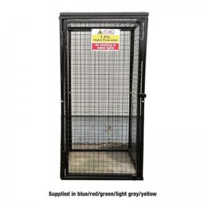 Gas Cylinder Cage - Max Capacity Upto 4 X 47Kg H1800 X W900 X D900 -