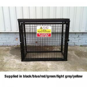 Gas Cylinder Cage - Max Capacity Upto 3 X 19Kg H900 X W1000 X D500 -