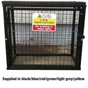 Gas Cylinder Cage - Max Capacity Upto 2 X 19Kg H900 X W1000 X D600 -
