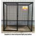 Gas Cylinder Cage - Max Capacity Upto 15 X 47 Kgh 1800 X W 1800 X D 1200 - Powder Coated Green 430899