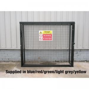 Gas Cylinder Cage - Max Capacity Upto 4 X 47Kg H1400 X W1650 X D500 -