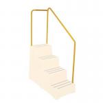 Steel Hand Rail for Plastic Safety Step- 4 Step Only - Right Hand Rail 430952
