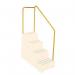 Steel Hand Rail for Plastic Safety Step- 4 Step Only - Right Hand Rail 430952