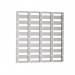 Louvre Panels Forlinbins 457 Mmh X 436 Mmw Grey 430990
