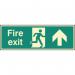 Fire Exit - Straight On- Photoluminescent Safety Sign 431152