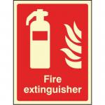 Fire Extinguisher -photoluminescent Safety Sign 431153