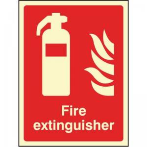 Fire Extinguisher - Photoluminescent Safety Sign 431153