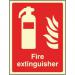 Fire Extinguisher -photoluminescent Safety Sign 431153