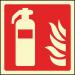 Fire Extinguisher Symbol- Photoluminescent Safety Sign 431171