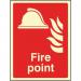 Fire Point - Photoluminescentsafety Sign 431174