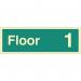 Floor 1 - Photoluminescentsafety Sign 431189