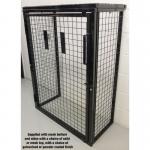 Air Conditioning Cages H 750 Xw 1150 X D 600 mm - Mesh Top - Grey Powder Coated 431212