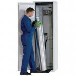 90 Minute - 1 Cylinder - White Firecabinet - H 2050 X W 600 X D 615 mm Right Hinge 431231