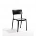 Vivo Polypropylene Sidechair for Contract Use - Black 432448