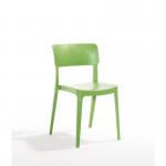 Vivo Polypropylene Sidechair for Contract Use - Avocado 432449