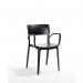 Vivo Polypropylene Armchairfor Contract Use - Black 432453