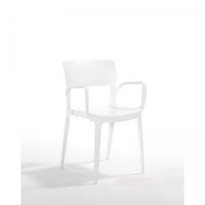 Vivo Polypropylene Armchair For Contract Use - White 432455