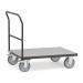 Platform Truck Grey,1200 X 800 Mmwith One Open End 432467