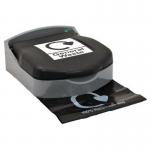 Wall Mounted Sackholderwith Black Lid for Gen Waste 432531