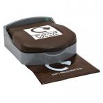 Wall Mounted Sackholderwith Brown Lid for Food Waste 432533