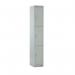Locker Three Door 1800 X 300 X 450- Light Grey Door 432562