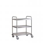 Stainless Steeltrolley, 3-tier, Medium 432592