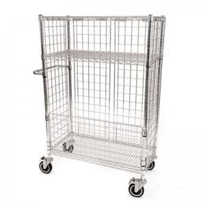 Eclipse Chrome Laundry Cart 610 X 1220 X 1775mm High 432601