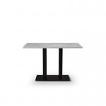 Black Cast Metal Dining Baseand 1200 X 700 mm Concrete Mfc Top 432627