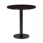 Black Cast Metal Diningand 700 mm Round Black Cast Metal Mfc Top 432633