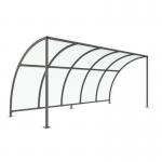 Leyton Cycle Shelter 5 m Extension Bay 432661