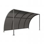 Leyton Cycle Shelter(galv Roof) 4 m Extension Bay 432670