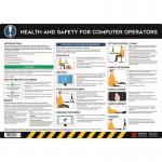 Safety Poster : Health & Safetyfor Computer Operators - Pvc Poster (594 X 420 Mm) 432674