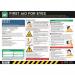 Safety Poster : First Aidfor Eyes - Pvc Poster (594 X 420 Mm) 432679