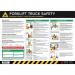 Safety Poster : Forklift Truck Safety: Lam 590 X 420 mm - Pvc Poster (594 X 420 Mm) 432683