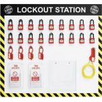 Lockout Station C - Complete with Stock 875 X 810 M, Acp Panel, Anti-scuff Laminate, Pre-drilled 432765