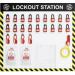 Lockout Station C - Complete with Stock 875 X 810 M, Acp Panel, Anti-scuff Laminate, Pre-drilled 432765