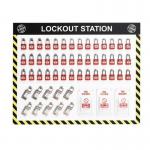 Lockout Station D - Complete with Stock 1054 X 854 Mm, Acp Panel, Anti-scuff Laminate, Pre-drilled 432766