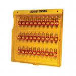 Lockout Board - 30 Padlock Station with Cover 432770