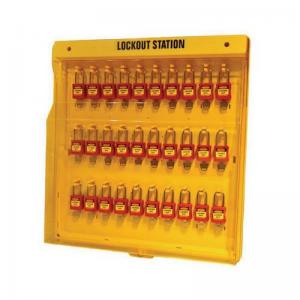 Lockout Board - 30 Padlock Station With Cover 432770