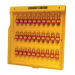 Lockout Board - 30 Padlock Station with No Cover 432771