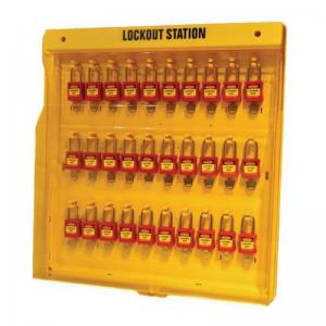 Lockout Board - 30 Padlock Station With No Cover 432771