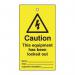 Lockout Tags - Caution This Equipmenthas Been Locked Out (single Sided 10 Pack) 432786
