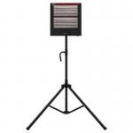 Infrared Quartz Heaterwith Tripod Stand 230 V 1.42.8 Kw 432837