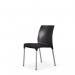 Vibe Polypropylene Chair Forcontract Use with Aluminium Legs Black 432888