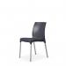 Vibe Polypropylene Chair Forcontract Use with Aluminium Legs Grey 432891