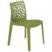 Zest Polypropylene Chairfor Contract Use - Anise Green 432897