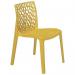 Zest Polypropylene Chairfor Contract Use - Yellow 432909